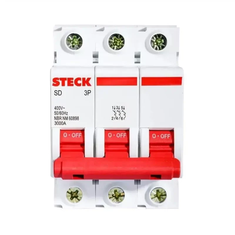 INTERRUPTOR TERMOMAGNETICO 3P 20A 3kA SDD63C20