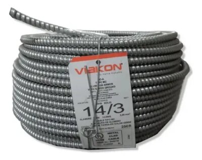 ALAMBRE ARMOFLEX 3X14 (1H) MAS TIERRA (ROLLO 76.20 MTS) - SLDM46R