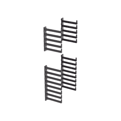 Kit de Dedos Para Organizador de Cables, Para Uso con Gabinetes de 42 o 45 UR, Tipo S o Tipo N, 6.8 in de Ancho, Color Negro  SN25F