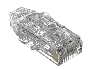 Plug RJ45 Cat6/6A, Para Cable UTP de Calibre 28 AWG, Chapado en Oro de 50 micras, Paquete de 100 piezas  SP628-C