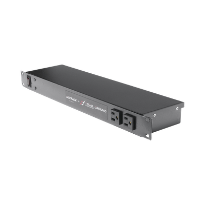 Tomacorriente (120 Vac) con Supresor de picos tipo A, Montaje en Rack 19" de 10 contactos. SUP-RACK
