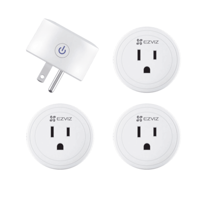 Kit de Enchufe Inteligente / Incluye 4 piezas / Wi-Fi / Control a través de la Aplicación / Conecte los Dispositivos del Hogar / Permite Personalizar Horarios / Compatible Con Asistente de Voz de Google y Alexa: T30/K4