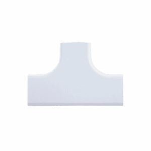 Accesorio en "T", para uso con canaleta LDPH10, material ABS, Color Blanco  TFC10WH-X