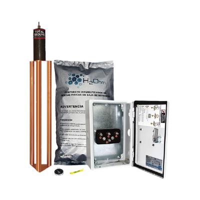 KIT DE SISTEMA DE PUESTA A TIERRA 45K, CON CAPACIDAD DE 45 A. TG-45K TOTAL GROUND