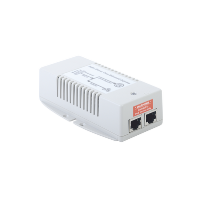 Inyector POE para Aplicación Solar, Entrada 18-36 Vcd, Salida en 56 Vcd, 802.3 af/at, 10/100/1000 Mbps, Hasta 35 Watts TP2448GDHP