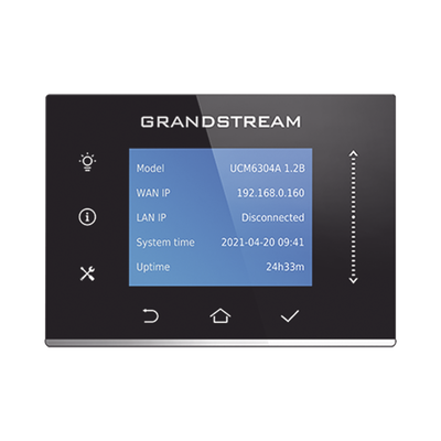 UCM6304A, Conmutador IP, 4 línea, 1000 usuarios, 150 llamadas simultáneas, Audio Series