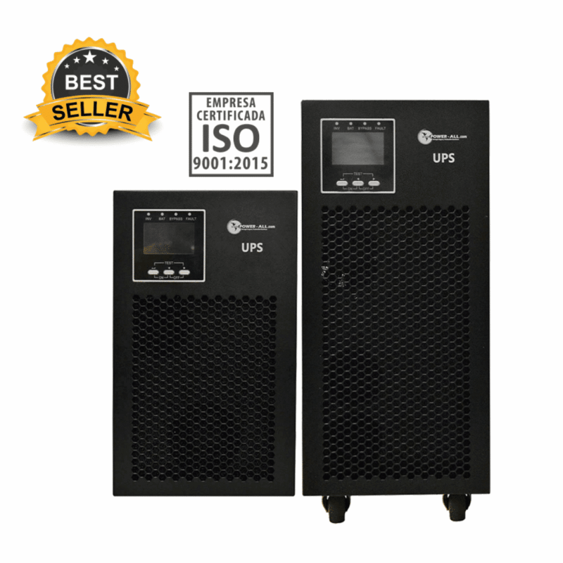 UPS 6 KVA 220 Vac POWER ALL PA FRUK19-6000HV-01C