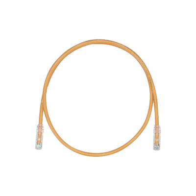 Cable de Parcheo, UTP Cat5e, Diámetro Reducido (28AWG), Color Naranja, 1 ft UTP28CH1OR