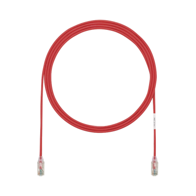 Cable de Parcheo TX6, UTP Cat6, Diámetro Reducido (28AWG), Color Rojo, 3ft UTP28SP3RD | Humberto Chacon Cable de Parcheo TX6, UTP Cat6, Diámetro Reducido (28AWG), Color Rojo, 3ft UTP28SP3RD
