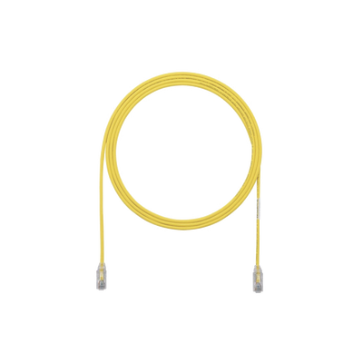 Cable de Parcheo TX6, UTP Cat6, Diámetro Reducido (28AWG), Color Amarillo, 3ft UTP28SP3YL | Humberto Chacon Cable de Parcheo TX6, UTP Cat6, Diámetro Reducido (28AWG), Color Amarillo, 3ft UTP28SP3YL