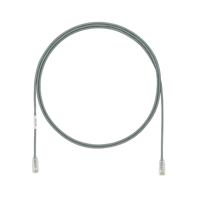 Cable de Parcheo TX6, UTP Cat6, Diámetro Reducido (28AWG), Color Gris, 5ft   UTP28SP5GY