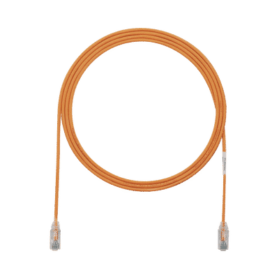 Cable de Parcheo TX6, UTP Cat6, Diámetro Reducido (28AWG), Color Naranja, 5ft   UTP28SP5OR