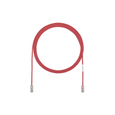 Cable de Parcheo TX6, UTP Cat6, Diámetro Reducido (28AWG), Color Rojo, 5ft   UTP28SP5RD
