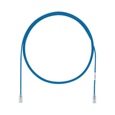 Cable de Parcheo UTP Cat6A, CM/LSZH, Diámetro Reducido (28AWG), Color Azul, 20ft UTP28X20BU | Humberto Chacon Cable de Parcheo UTP Cat6A, CM/LSZH, Diámetro Reducido (28AWG), Color Azul, 20ft UTP28X20BU