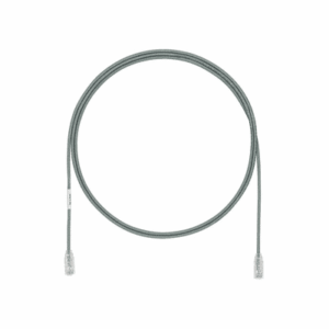 Cable de Parcheo UTP Cat6A, CM/LSZH, Diámetro Reducido (28AWG), Color Gris, 3ft  UTP28X3GY