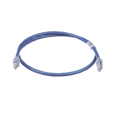 Cable de Parcheo UTP, Cat6A, 24 AWG, CM, Color Azul, 1ft  UTP6AX1BU