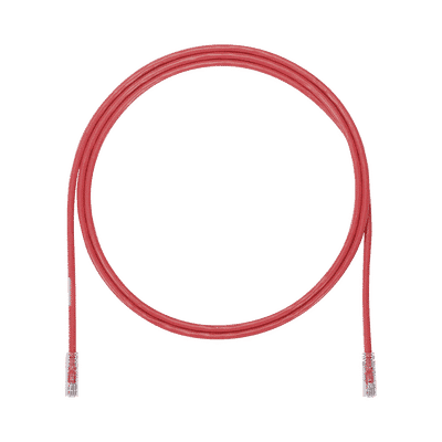 Cable de Parcheo UTP, Cat6A, 24 AWG, CM, Color Rojo, 3ft  UTP6AX3RD