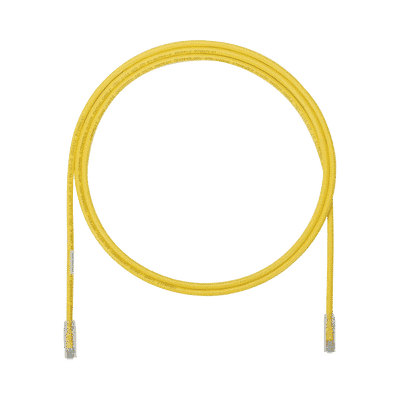 Cable de Parcheo UTP, Cat6A, 24 AWG, CM, Color Amarillo, 3ft  UTP6AX3YL