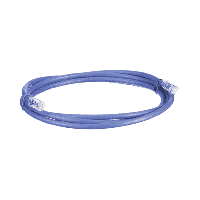 Cable de Parcheo UTP, Cat6A, 24 AWG, CM, Color Azul, 5ft  UTP6AX5BU