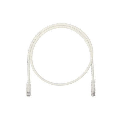 Cable de Parcheo UTP, Cat6A, 24 AWG, CM, Color Blanco, 7ft  UTP6AX7