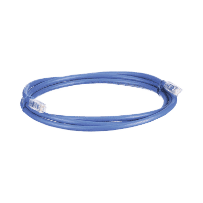 Cable de Parcheo UTP, Cat6A, 24 AWG, CM, Color Azul, 7ft  UTP6AX7BU