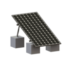 Montaje para Panel Solar, Riel "8" de 1400mm para Módulos con Espesor de 35mm, Velocidad de Viento Máx. 136km/h (20° a 45°)   VEKTOR8R1M