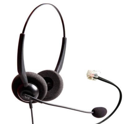 VT1000-OmniRJ9-02, Diadema monaural, Conector RJ9 para teléfonos Cisco