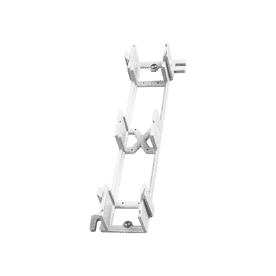 Montaje de Pared para Panel de Parcheo de 12 puertos, Color Blanco  WB89D