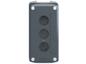 CAJA VACÍA XALD, 3 ORIFICIOS, TAPA GRIS. XALD03 SCHNEIDER ELECTRIC