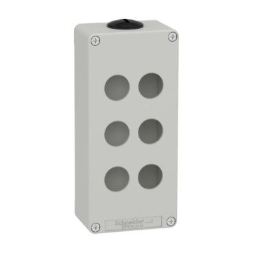 EMPTY GREY 6 HOLES CONTROL BOX  XAPD3206