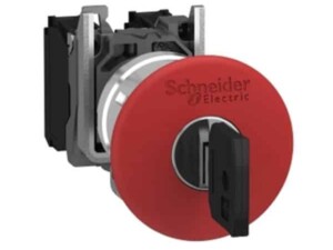 PARO DE EMERGENCIA, METAL, ROJA Ø40. XB4BS9442 SCHNEIDER ELECTRIC