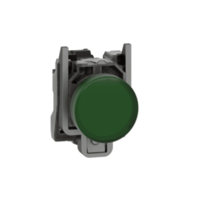 PILOTO LUMINOSO LED XB4, VERDE, 22MM, 24V. XB4BVB3 SCHNEIDER ELECTRIC