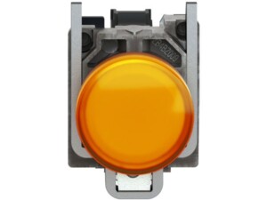 Piloto luminoso LED XB4, naranja, 22mm, 120vca. XB4BVG5 Schneider Electric  XB4BVG5