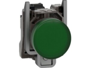 Piloto luminoso LED XB4, verde, 22mm, 230v. XB4BVM3 Schneider Electric  XB4BVM3