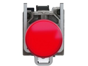 Piloto luminoso LED XB4, rojo, 22mm, 230v.XB4BVM4 Schneider Electric  XB4BVM4