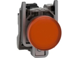 Piloto luminoso LED XB4, naranja, 22mm, 230v. XB4BVM5 Schneider Electric  XB4BVM5