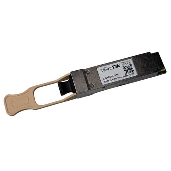 XQ+85MP01D, Módulo SFP, QSFP+/QSFP28, Multi-modo, 40G/100G, Conector 1x12 MTP/MPO, 850nm, hasta 100m | Humberto Chacon