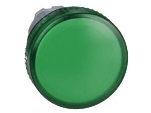 CABEZA PILOTO LUMINOSO, Ø 22, REDONDA, LENTES LISAS VERDES. ZB4BV033 SCHNEIDER ELECTRIC