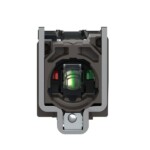 CUERPO PULSADOR LUMINOSO LED, 120VCA, 1NA+1NC, ROJO. ZB4BW0G45 SCHNEIDER ELECTRIC