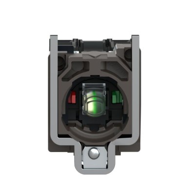 CUERPO PULSADOR LUMINOSO LED, 120VCA, 1NA+1NC, ROJO. ZB4BW0G45 SCHNEIDER ELECTRIC