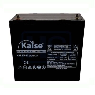 Batería sellada libre de mantenimiento Long Life de 12v 55ah KBL12550