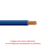 MTS CABLE THW CAL 6 AZUL CARRE  CTHW-6CA
