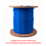 CARRETE DE 1,000 M., CABLE AZUL THW, CALIBRE 8, 100% COBRE. CTHW-8CB KOBREX  :CTHWN-8CB