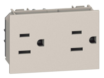 TOMACOR DPLX 2P+T C/PROTEC INFARENA 3 MÓD. 15A, 127-250V - KM4188