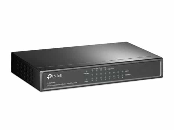 Switch TP-Link Gigabit Ethernet TL-SG1008P, 8 Puertos10/100/1000Mbps (4x PoE+), 16Gbit/s, 4.000 Entradas | Humberto Chacon