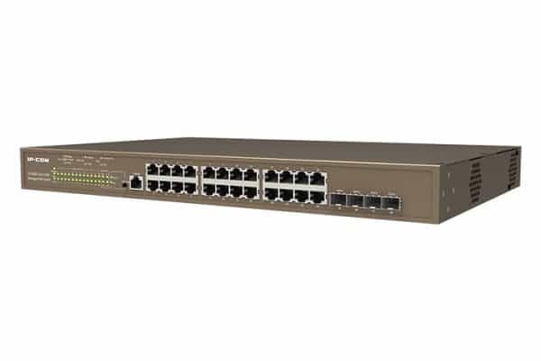 Switch IP-COM Gigabit Ethernet G5328P-24-410W, 24 Puertos PoE 10/100/1000Mbps + 4 Puertos SFP, 56Gbit/s, 16.000 Entradas - Administrable | Humberto Chacon