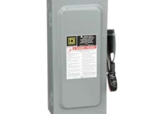 INTERRUPTOR DE SEGURIDAD 3P 60A 600VCA N/3R SQF H362RB