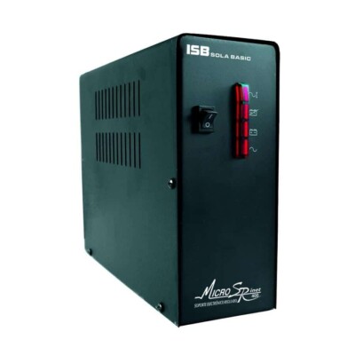 NO BREAK SOLA BASIC ISB MICRO SRINET XRN-21-401, 400VA / 250 WATTS, 4 CONTACTOS, C/REGULADOR