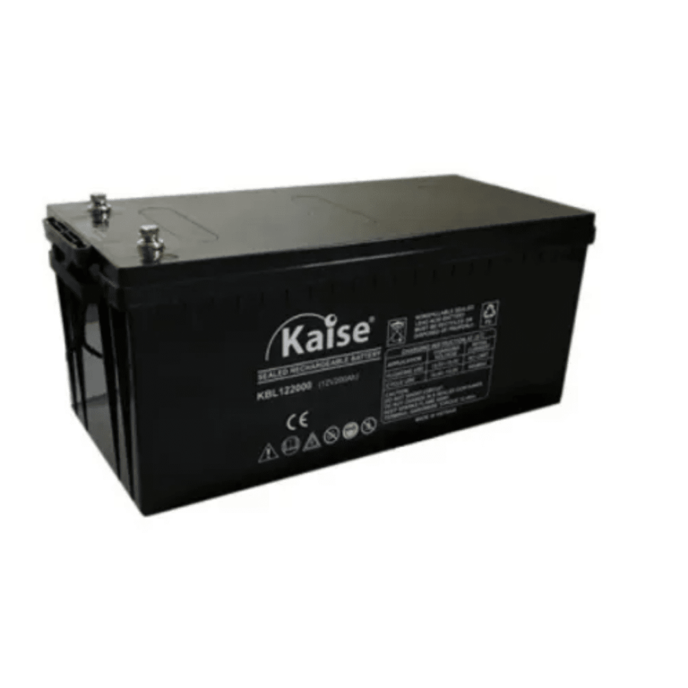 KB122000SLI Batería sellada libre de mantenimiento Long Life de 12V/200 Ah
