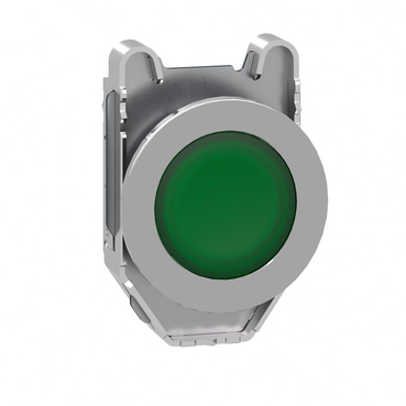 CABEZA PIL.FLUSH LUM.VERDE LED - ZB4FV033